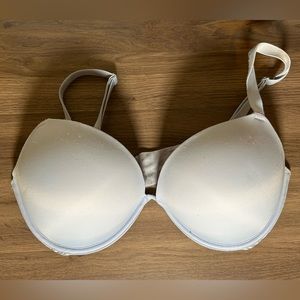 VS PINK Wear Everywhere super push up bra 36D - purple with gray